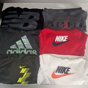 Nike, Adidas, New Balance, and Jordan Hoodies/zipup